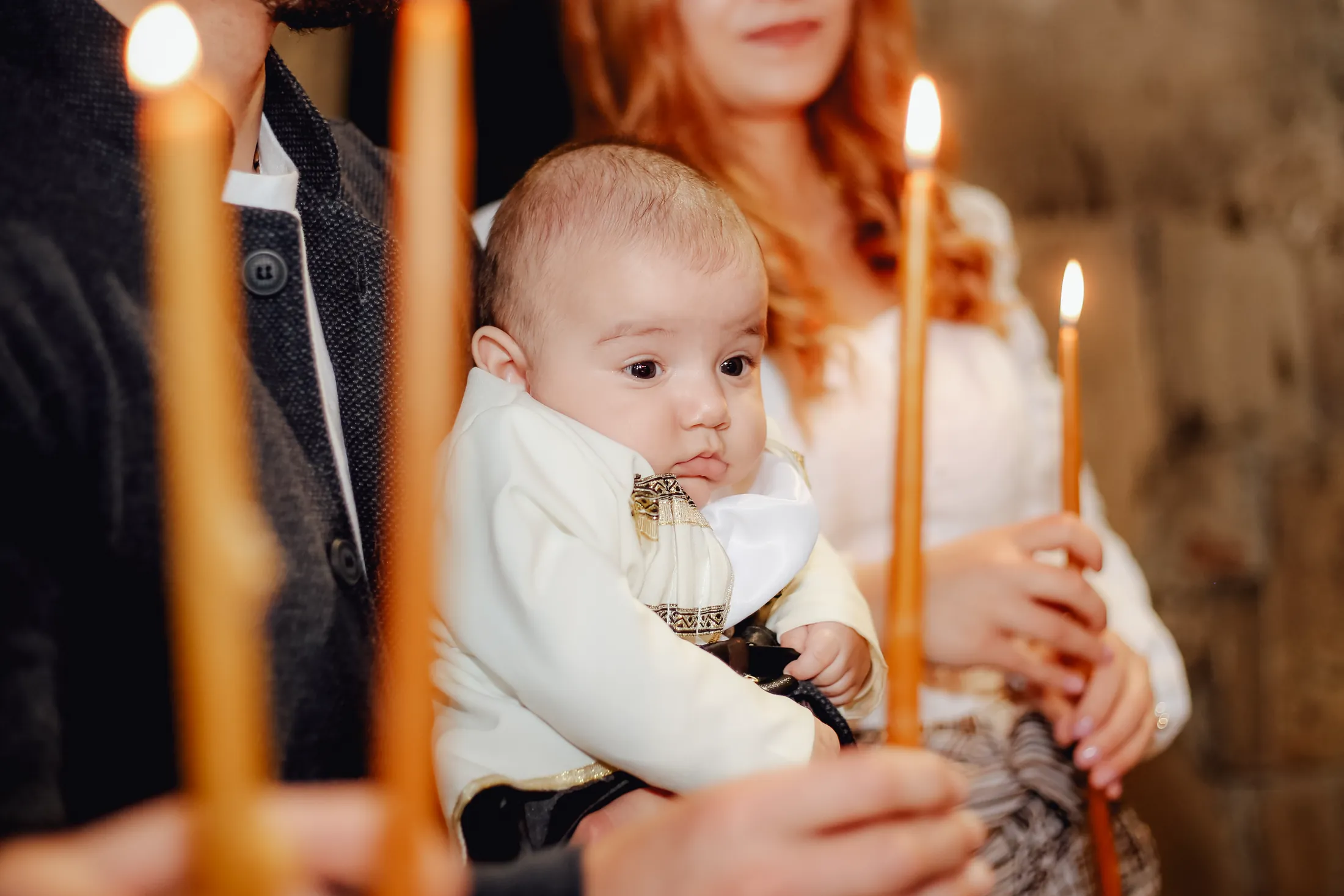 Petrecere de familie la un botez